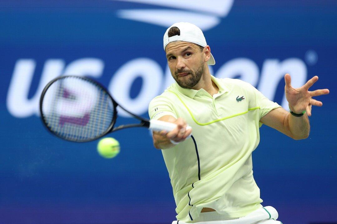 Bulgarian tennis player Grigor Dimitrov